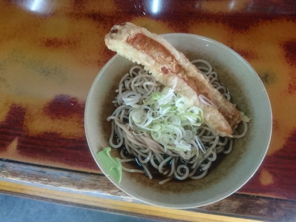 「ちくわ天蕎麦 冷 ４１０円」@そば千 東神田店の写真
