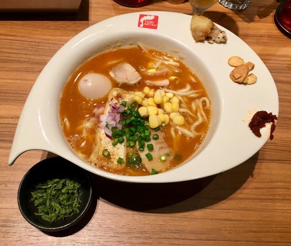 「味噌白湯ラーメンspecial 1050円」@RAMEN FACTORY TORISETSUの写真