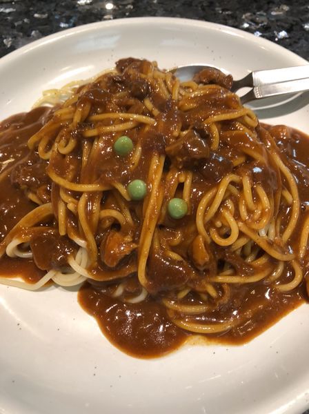 「スパゲッティカレー」@ちかごろのカレー屋さんKANAEの写真