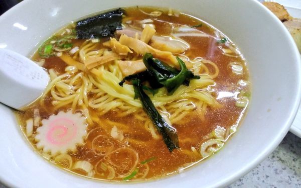 「ラーメン＋半餃子」@洋々亭 九段下の写真