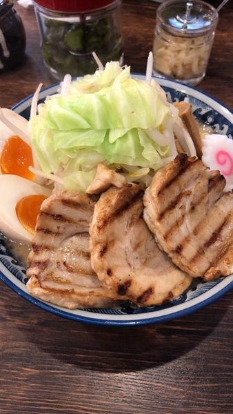 「特製ドカ盛り野菜ラーメン」@麺屋 武士道 本店の写真