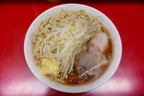 「小ラーメン¥700／ニンニク¥0」@ラーメン二郎 上野毛店の写真