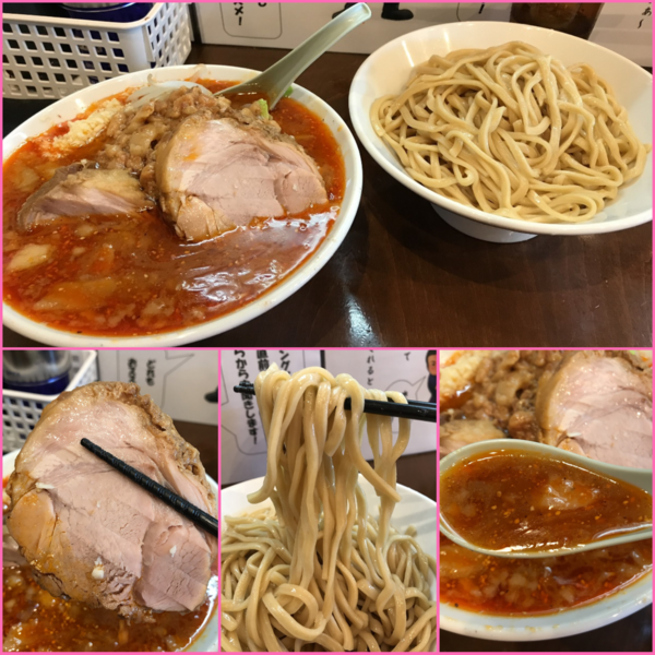 「小つけ麺¥850（ニンニク・アブラ）」@麺屋 歩夢の写真