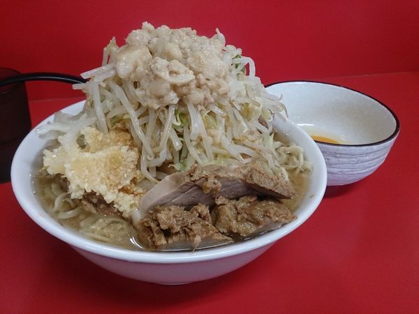 「小ラーメン豚入り」@ラーメン二郎 茨城守谷店の写真