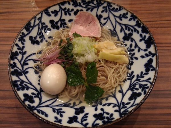 「季節限定 冷やしそば」@鶏そば 新里の写真