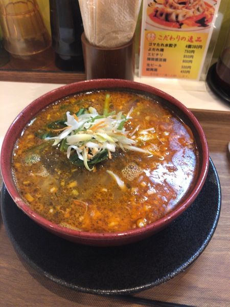 「ピーナッツ担々麺 大盛り」@TEN TENとTAN TAN 岐阜店の写真