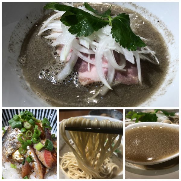 「【限定】チャリティーラーメン 愛知県産煮干中華そば700円」@寿製麺よしかわ 川越店の写真