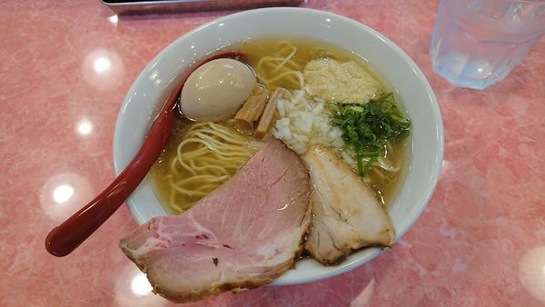 「浅利塩バターらーめん 750円+チャーシューご飯 300円」@カッパラーメンセンターの写真