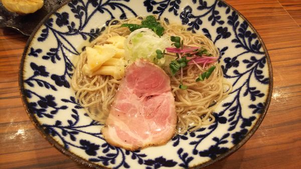 「冷やしそば」@鶏そば 新里の写真