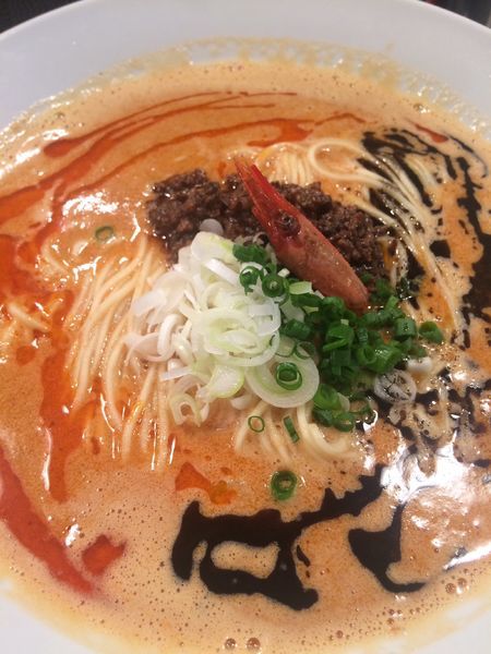 「海老寿久担々麺」@麺屋 愛心 TOKYO 町屋店の写真