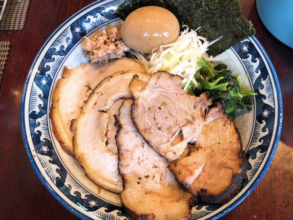 「塩油そば」@蝙蝠の写真