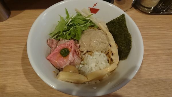 「蟹油そば＋雑炊セット 980円」@crab台風。の写真