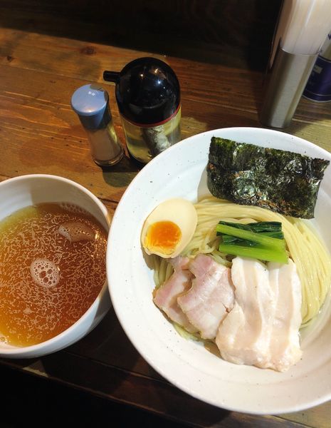「トロトロ昆布水つけ麺(煮干し)」@ラーメン屋ジョンの写真