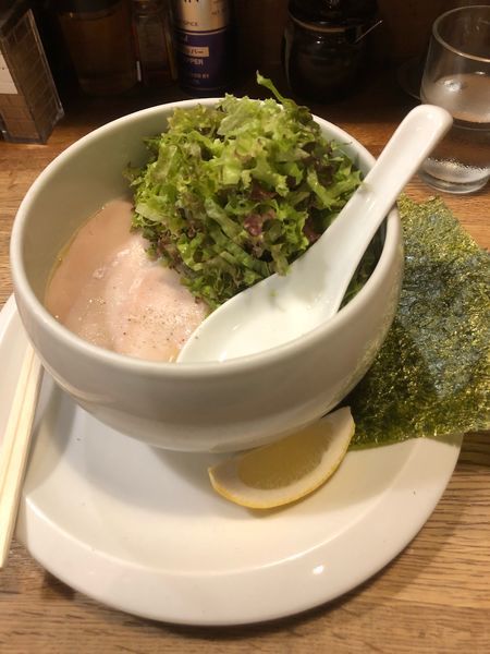 「鶏白湯塩らーめん」@麺屋時茂の写真