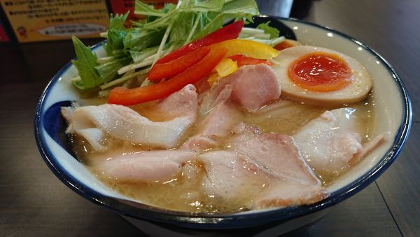 「鶏らーめん」@横道の写真