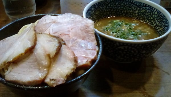 「チャーシュー極濃煮干つけ麺」@煮干しつけ麺 宮元の写真