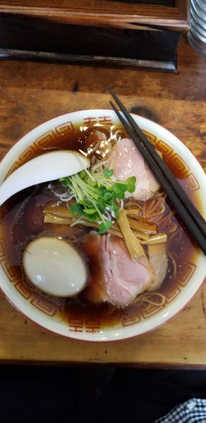 「味たま中華そば」@中華そば しば田の写真