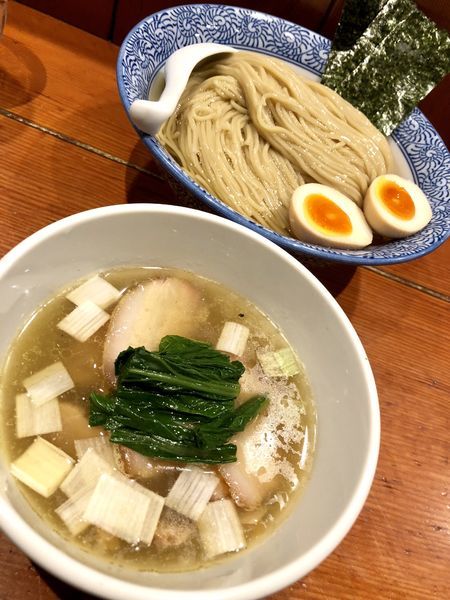 「濃厚昆布水の淡麗つけ麺1000➕️特製200➕️大盛￥150」@麺処 ほん田の写真