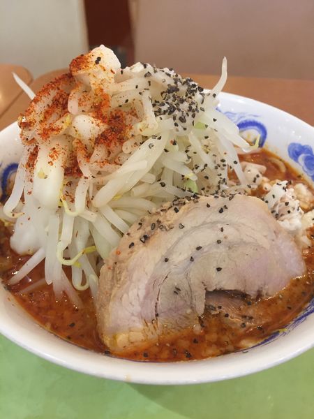 「辛ラーメン」@ジャンクガレッジ イオンレイクタウンmori店の写真