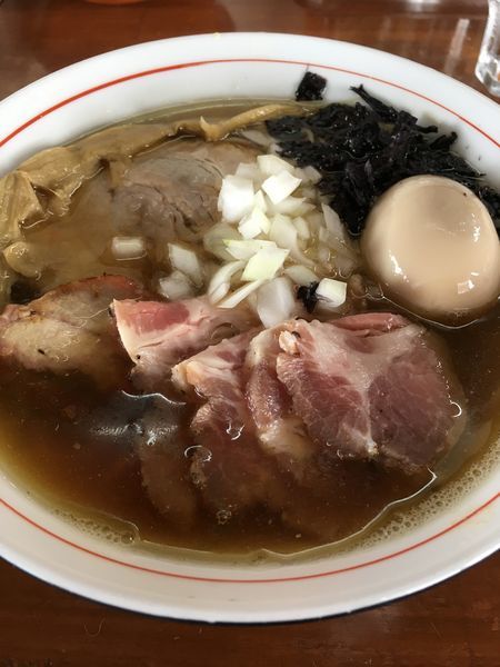 「特製煮干しそば」@中華蕎麦 會の写真