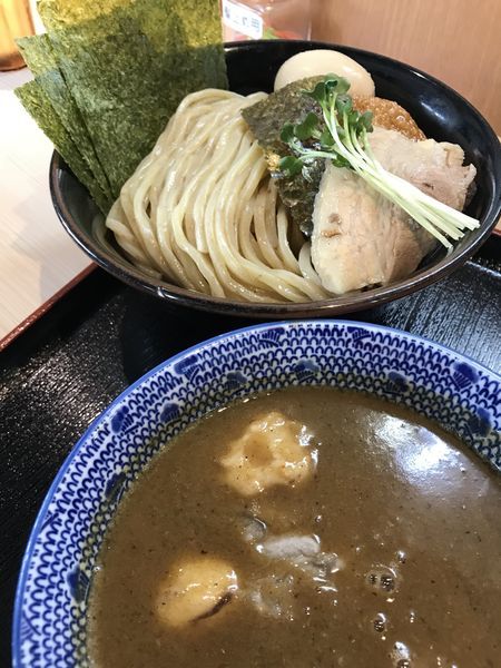 「「限定」特製　KAI　～海～　つけ麺」@らー麺土俵 鶴嶺峰の写真