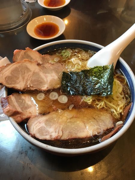 「チャーシュー麺」@蓬来軒 本店の写真
