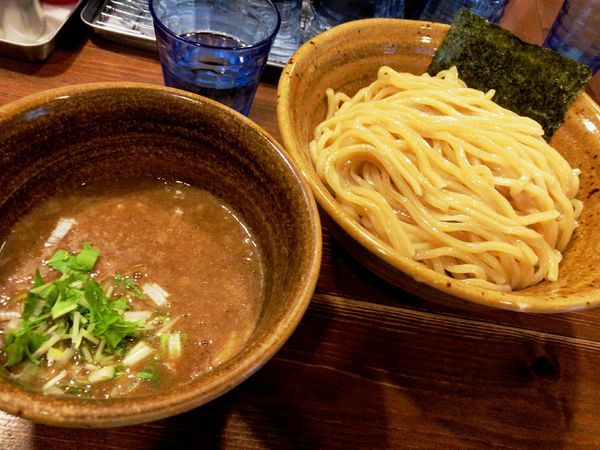 「ベジポタ煮干じめつけ麺（大盛）」@ベジポタつけ麺 えん寺の写真