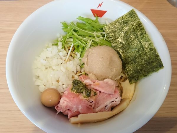 「蟹油そば＋雑炊セット」@crab台風。の写真