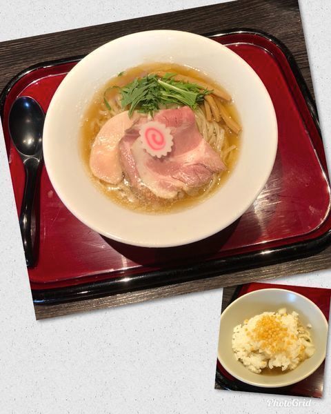 「夏季限定  冷やし煮干らーめん ¥800」@鶏そば なんきち 東京店の写真