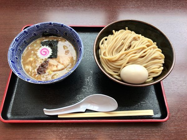 「味玉つけめん」@次念序 モラージュ菖蒲店の写真