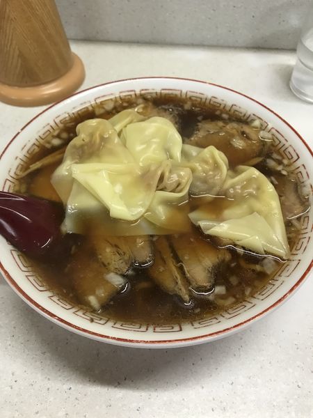 「チャーシューワンタン麺」@ラーメン 天一の写真
