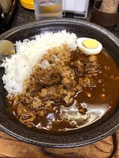 「牛すじカレー　＠６８０円」@博多ラーメン ふくちゃん 練馬店の写真