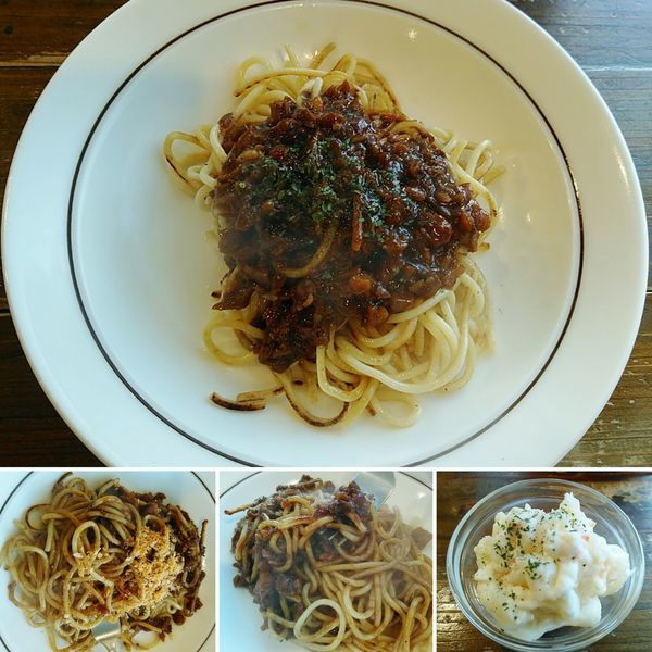 「キーマカレースパゲティー(小) 750円」@カルボの写真