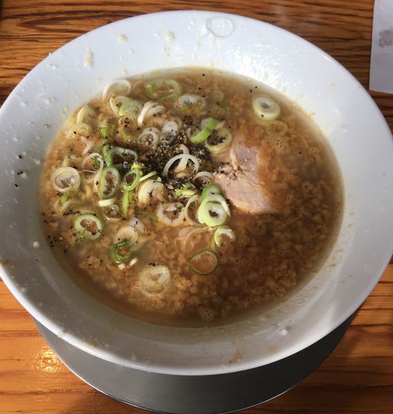 「背脂ブラック(710¥)」@中田製作所の写真