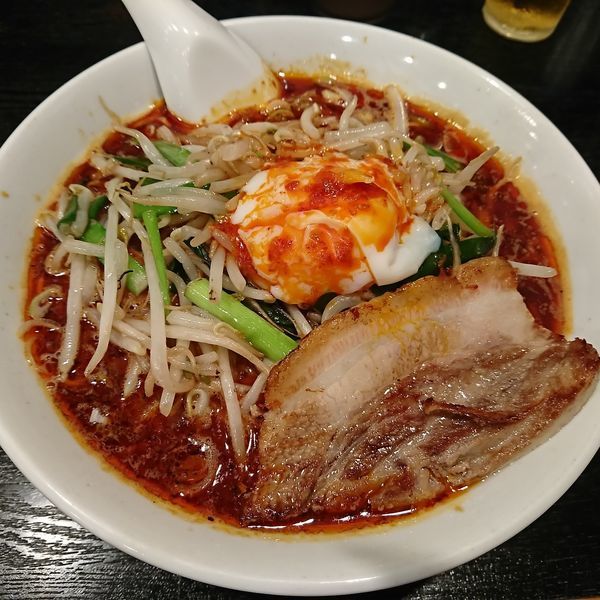 「激辛スタミナラーメン！！ 900えん」@大勝軒まるいち 大宮店の写真