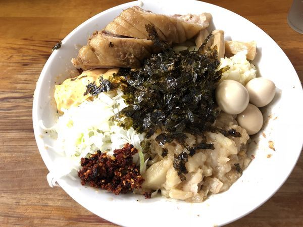 「たれそば ゼンマシ」@ハイマウントの写真