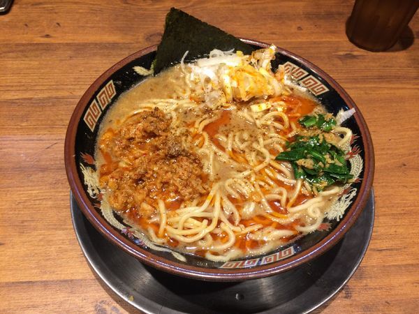 「濃厚担々麺」@らーめんアカテングの写真