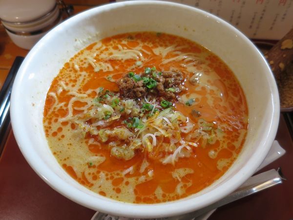 「麻辣担々麺 ８００円」@担々麺専門 發巳の写真