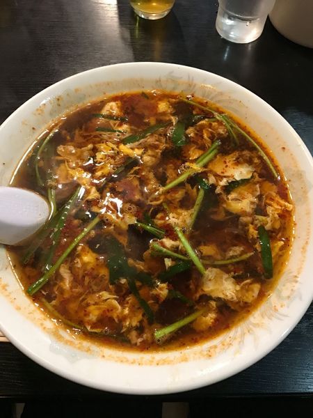 「中辛(3辛) こんにゃく麺」@辛麺屋桝元 中央通店の写真