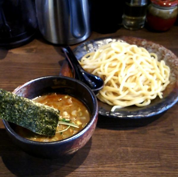 「濃厚つけ麺 (太麺 300g)」@麺屋 一路の写真