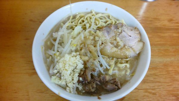 「ラーメン 麺300g¥800／にんにく¥0」@ラーメン もみじ屋の写真