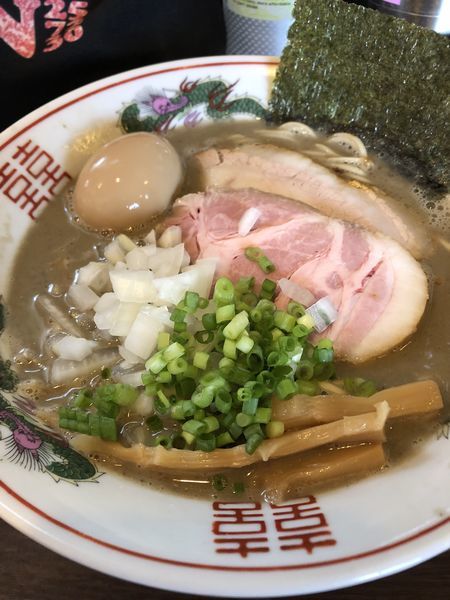 「極上団地妻パイパンラーメン(並)」@つけ麺 弥七の写真