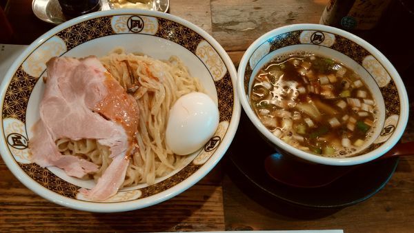 「煮干つけ麺+味玉」@ラーメン凪 大宮店の写真