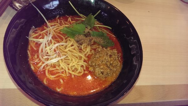 「冷やし坦々麺」@はま寿司 新百合ヶ丘駅前店の写真