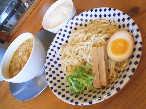 「カリーつけ麺」@らぁ麺 めん奏心の写真