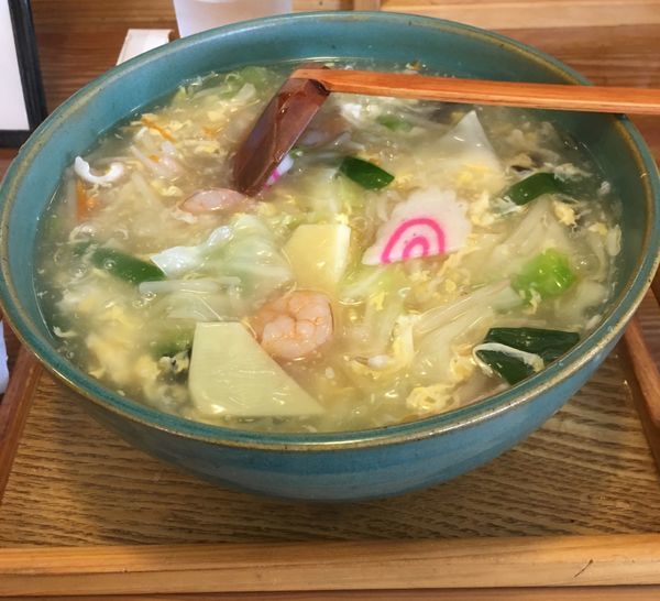 「チャンポンメン(730¥)」@手打ラーメン 華饌の写真