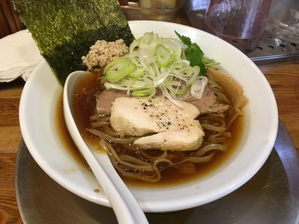 「ガハハ鳥そば醤油」@鶏そばムタヒロの写真