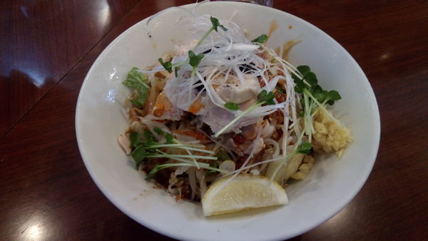 「メガ冷やしバンバンジー麺（限定）」@メガガンジャの写真