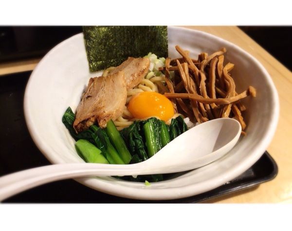 「まぜそば」@つけめん 蕾 本家の写真