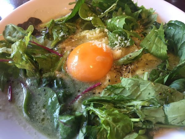 「カルボナーらーめん」@RAMEN W 庄の×ど・みその写真